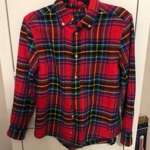 Ralph Lauren kids flannel size 6